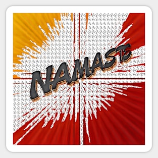 Namaste Sticker